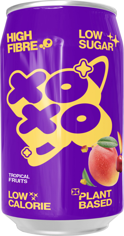 Xoxo Tropical Fruits Sparkling Soda 0,33l