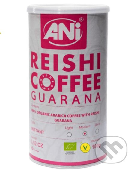 Guarana Reishi BIO instantná káva plechovka
