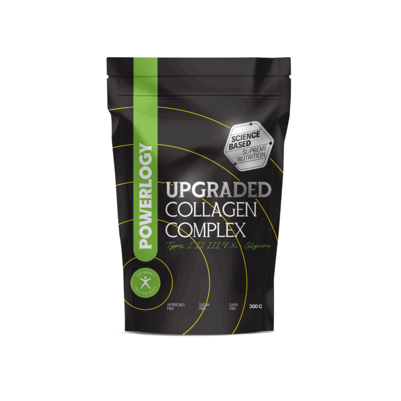 Powerlogy Upgraded Collagen Complex 300 g Bez příchutě