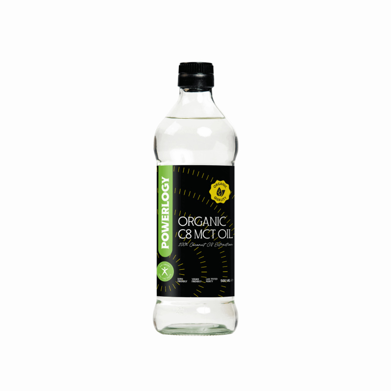 Powerlogy Organic C8 MCT Oil 500 ml