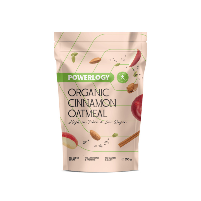 Powerlogy BIO Oatmeal skořice