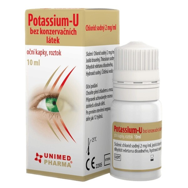 Potassium-U oční kapky 10 ml