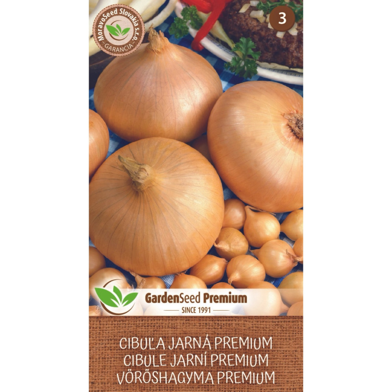 GardenSeed Premium Semínka Cibule jarní Stuttgartská Premium