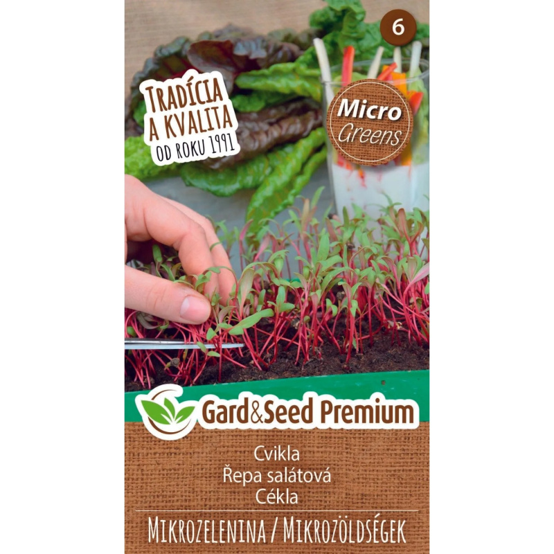 GardenSeed Premium Semínka Mikrozelenina Řepa salátová