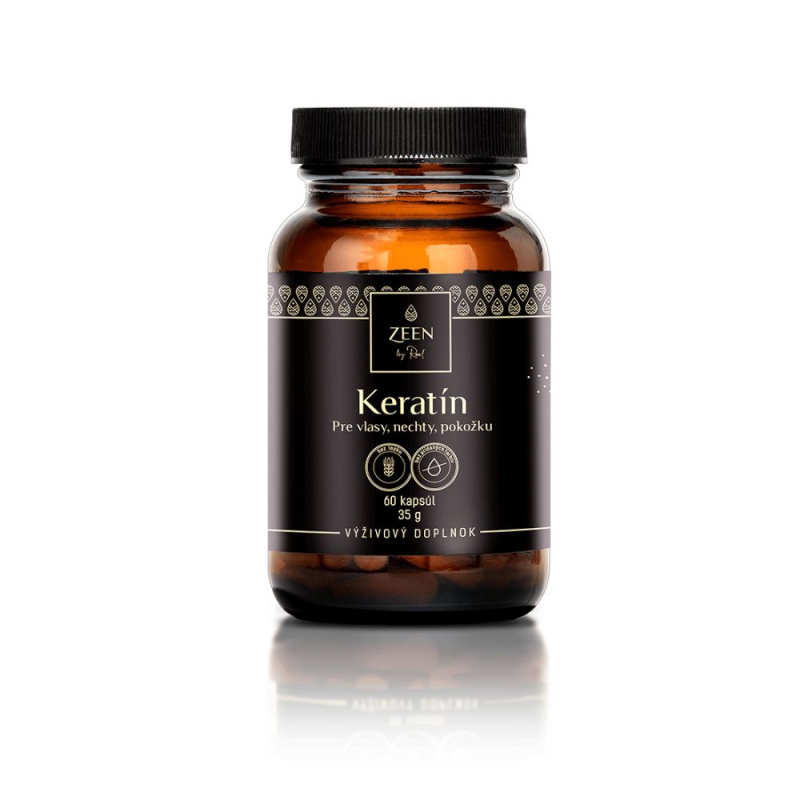Zeen Collagen ZEEN Keratin pro vlasy, nehty, pokožku, 60 kapslí