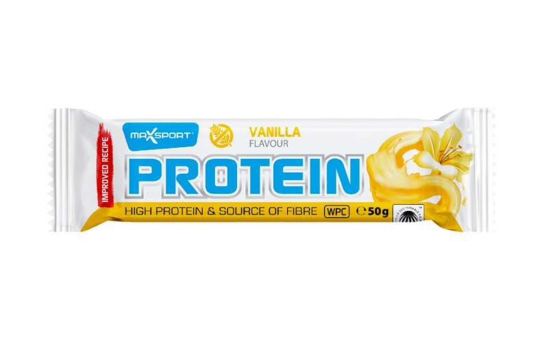 MaxSport Protein Bar 50 g vanilka