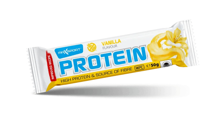 MaxSport Protein Bar 50 g vanilka