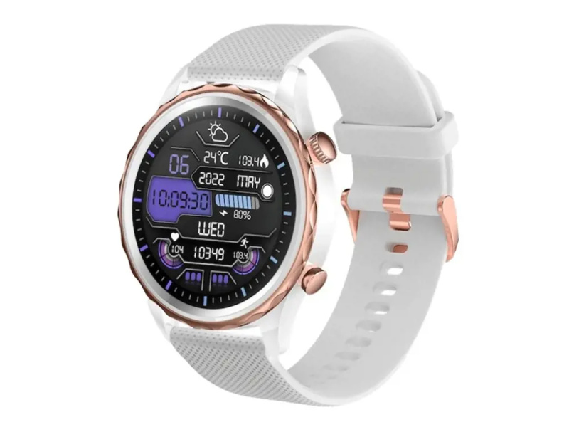 CARNEO Chytré hodinky Carneo Queen HR+ rosegold