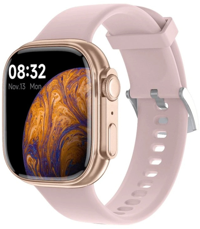 CARNEO Chytré hodinky Carneo Zephyr ULTRA mini HR+ rosegold