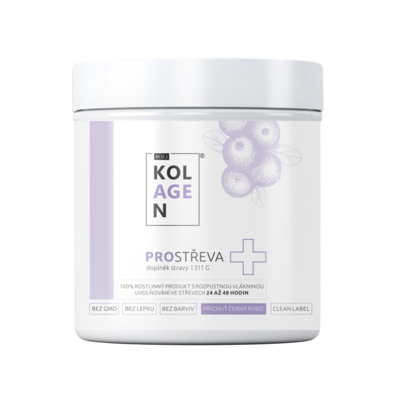 MujKolagen PROSTŘEVA + Černý rybíz, 311g