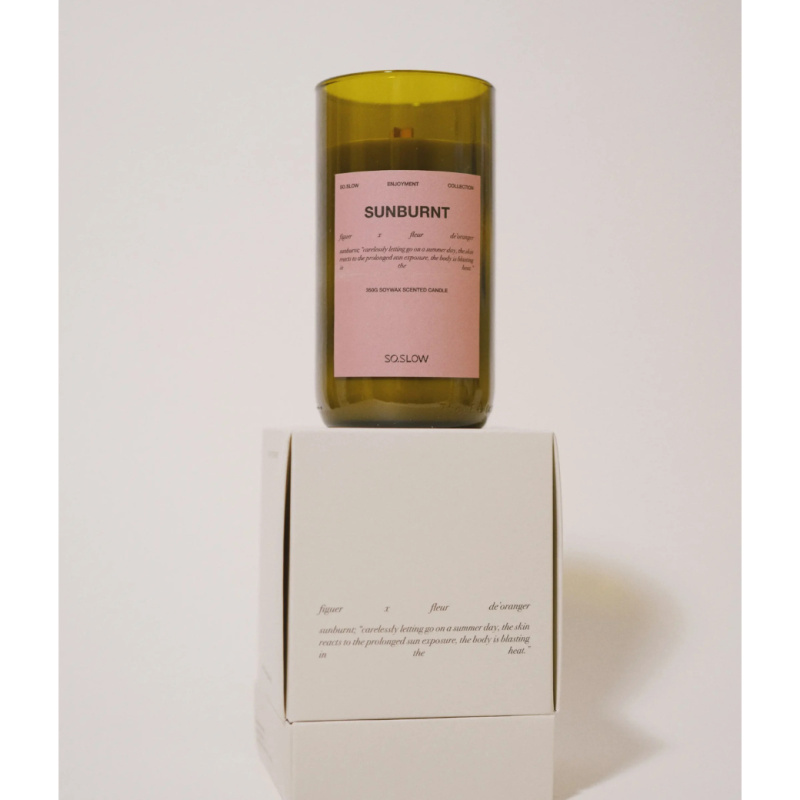 SO.SLOW Vonná svíčka - SUNBURNT