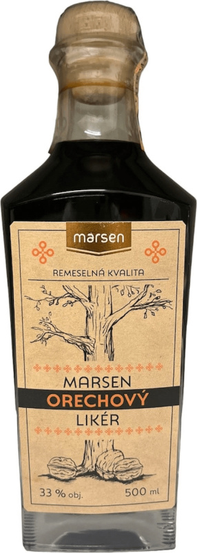 Marsen Ořechový likér 0,5l 33%