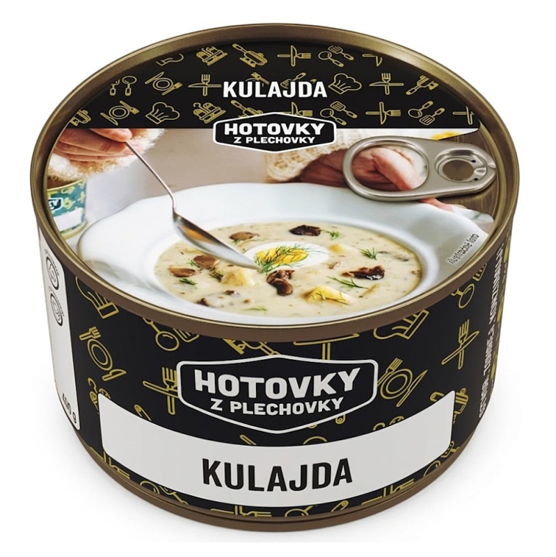 HOTOVKY Z PLECHOVKY Kulajda Varianta: 1200 ml