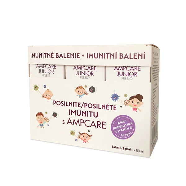 AMPcare JUNIOR PREBIO IMUNITNÍ BALENÍ 3x150ml