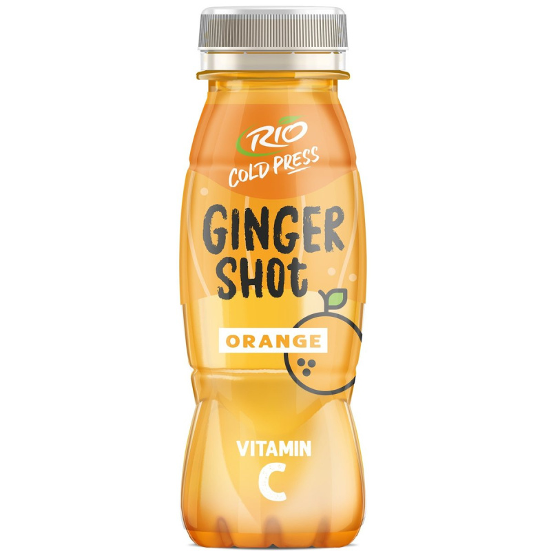 Rio Cold Press Ginger shot pomeranč