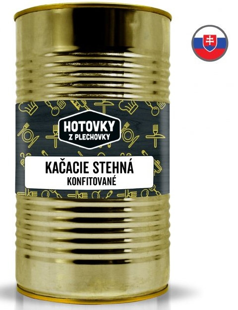 HOTOVKY Z PLECHOVKY Kachní konfitovaná stehna