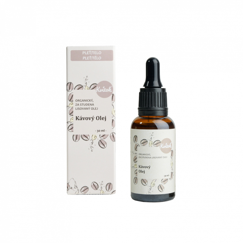 Kvitok Kávový olej BIO, 30 ml