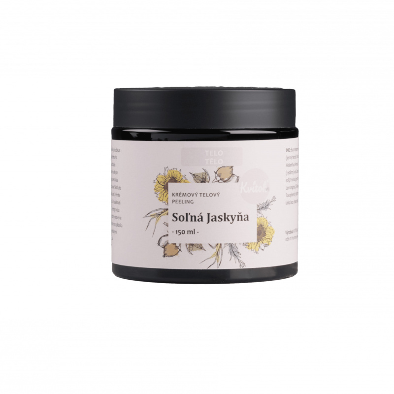 Kvitok Tělový peeling - Solná jeskyně, 150 ml