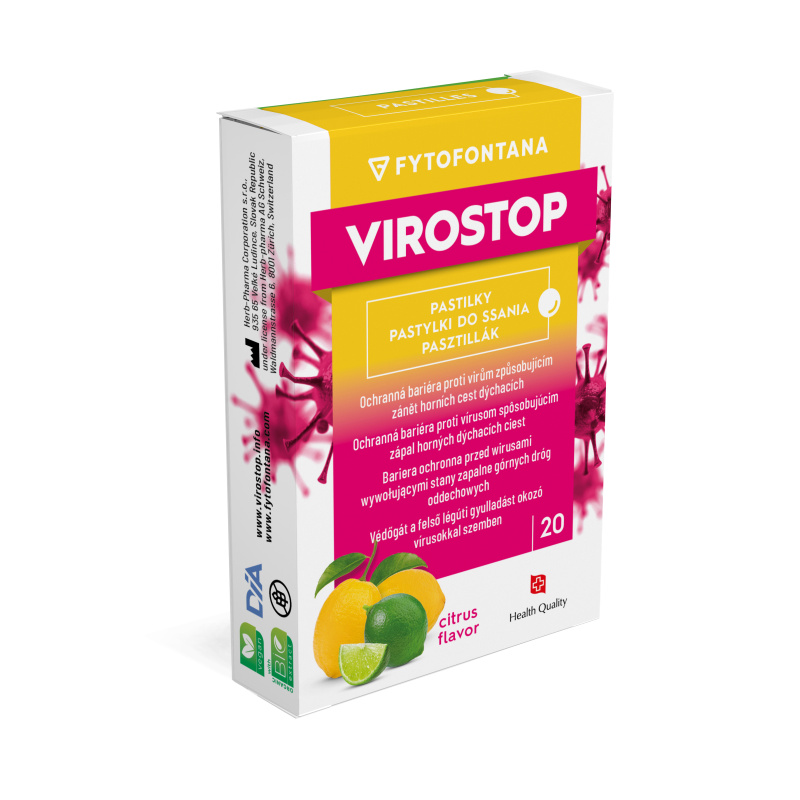 Fytofontana ViroStop pastilky citrus 20ks