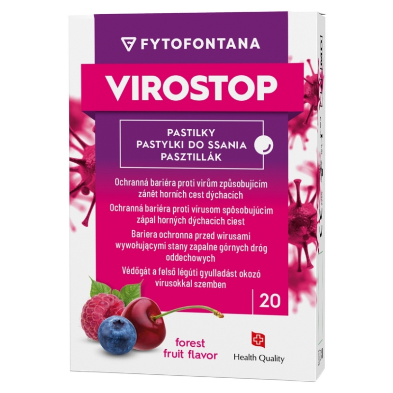 Fytofontana ViroStop pastilky lesní ovoce 20ks
