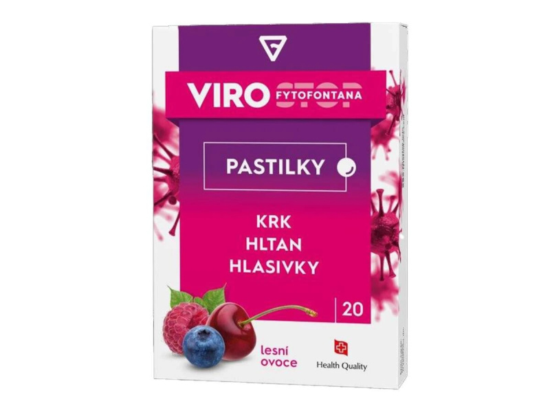 Fytofontana ViroStop pastilky lesní ovoce 20ks