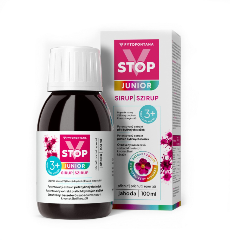 Fytofontana V-Stop sirup Junior 3r+, 100ml