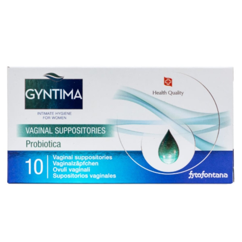 Fytofontana GYNTIMA Probiotica vag.čípky 10ks