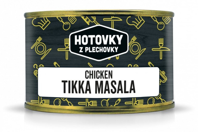 HOTOVKY Z PLECHOVKY Kuřecí Tikka Masala Varianta: 400 g