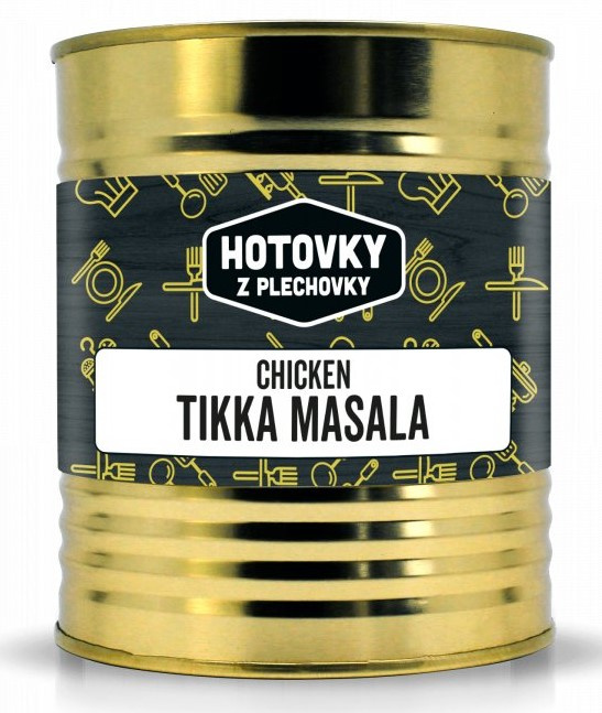 HOTOVKY Z PLECHOVKY Kuřecí Tikka Masala Varianta: 800 g