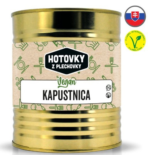 HOTOVKY Z PLECHOVKY Vegan zelná polévka Varianta: 800 ml