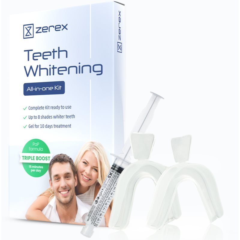 Zerex Bělení zubů All-in-one Kit sada pro šetrné bělení zubů