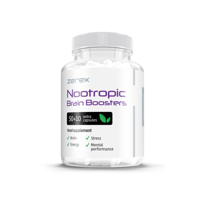 Zerex Nootropní posilovače mozku 60 kapslí