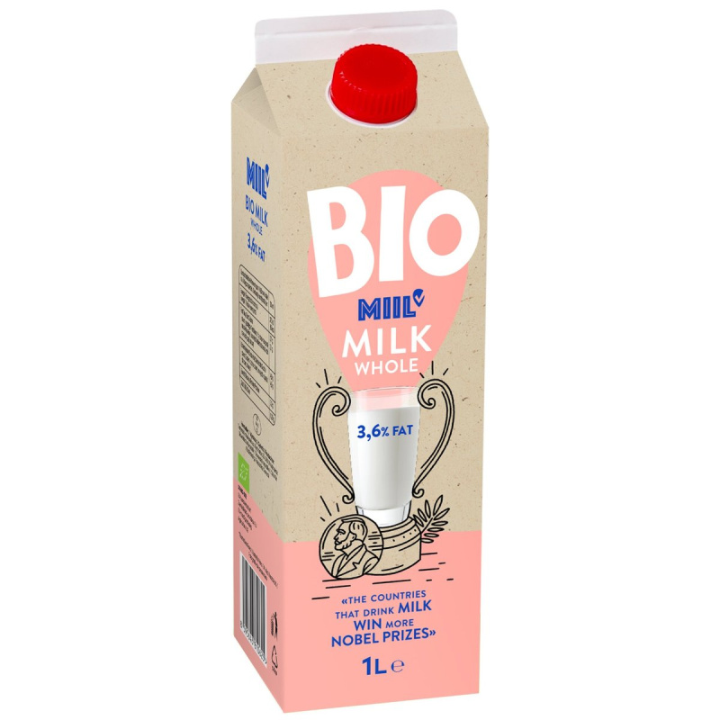 Miil BIO Čerstvé mléko plnotučné 3,6%