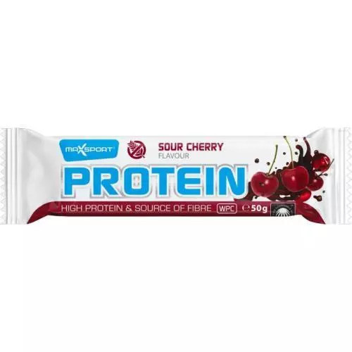MaxSport Protein Bar 50 g višeň