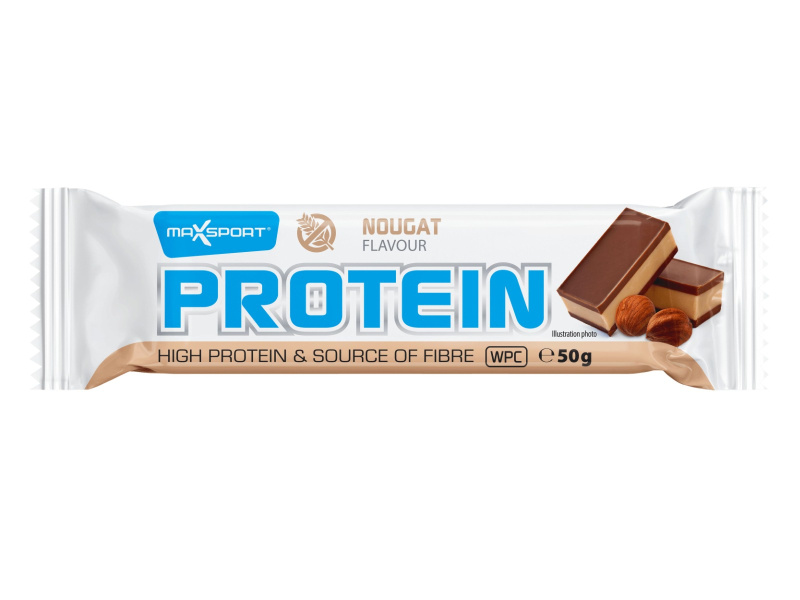 MaxSport Protein Bar 50 g nugát