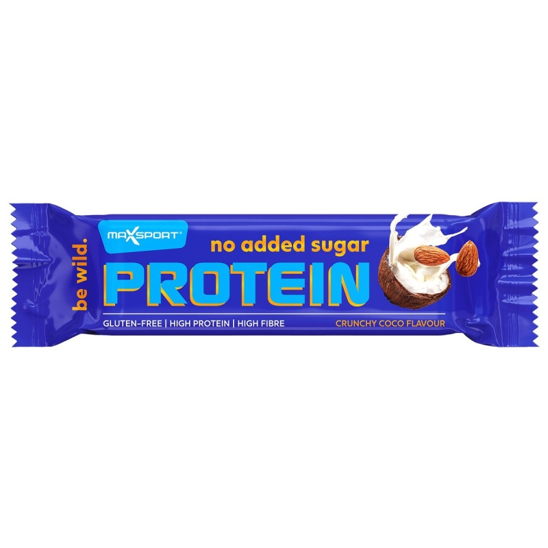Max Sport Protein tyčinka s kokosem a mandlemi bez přidaného cukru
