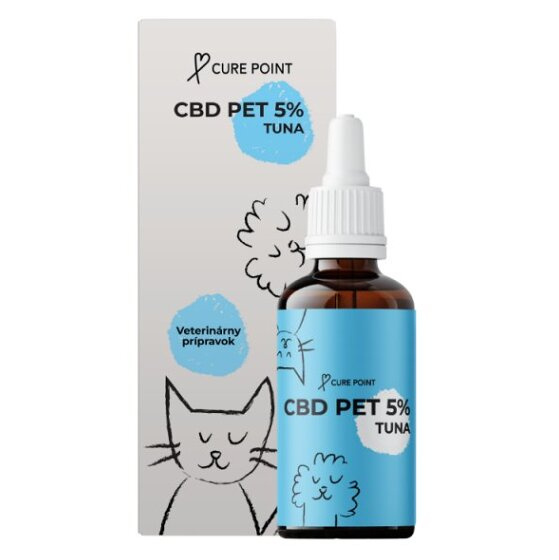 Cure Point CBD 5% olej 10 ml - Tuňák