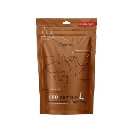 Cure Point CBD Immunity M Pamlsky pro psy 100 g