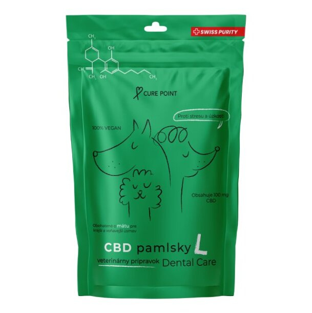 Cure Point CBD Dental Care L Pamlsky pro psy 100 g