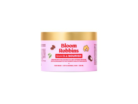Bloom Robbins Growth & Nourish vyživující maska na vlasy pro všechny typy vlasů 250 ml