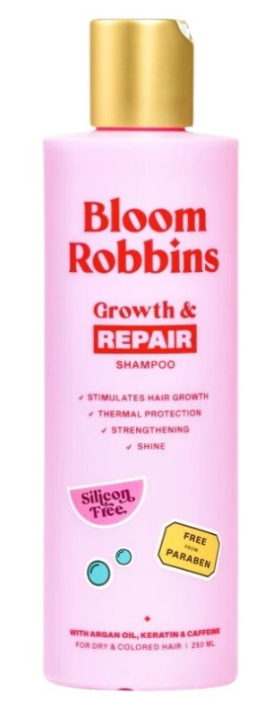 Bloom Robbins Growth & Repair šampon pro suché a poškozené vlasy 250 ml