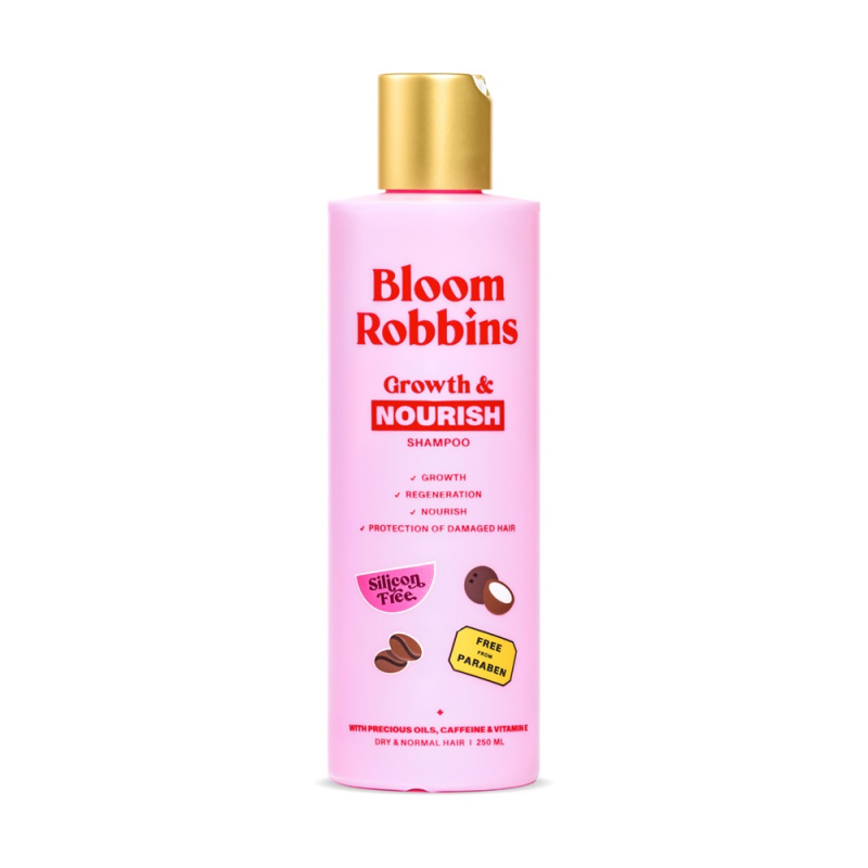 Bloom Robbins Growth & Nourish šampon pro zdravé a krásné vlasy 250 ml