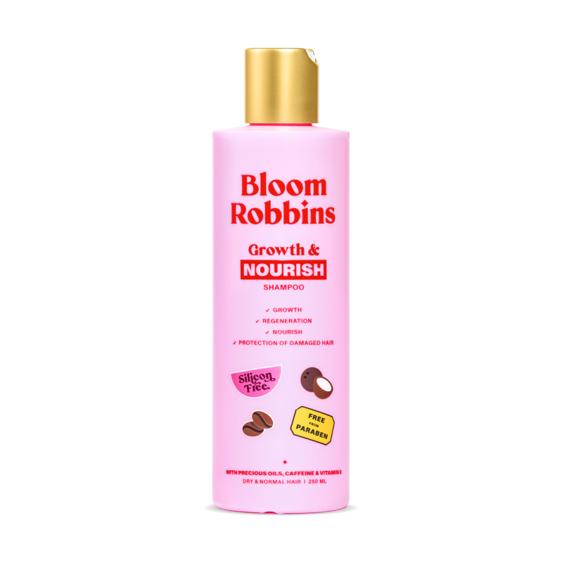 Bloom Robbins Growth & Nourish šampon pro zdravé a krásné vlasy 250 ml