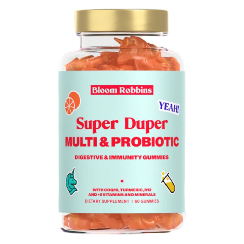BLOOM ROBBINS Multi & probiotic gummies 60 kusů