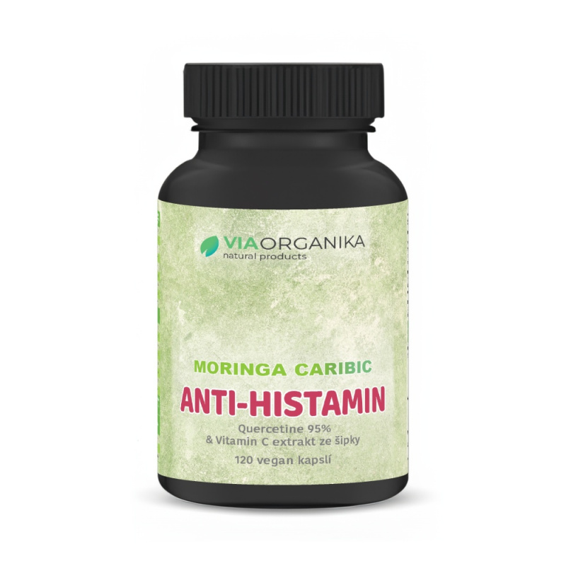 VIA Organika Moringa caribic ANTI-HISTAMIN 120 kapslí