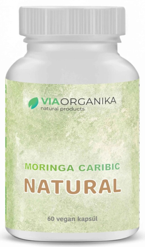 VIA Organika Moringa caribic NATURAL 60 kapslí