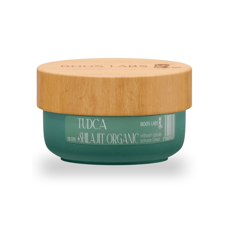 BOOS labs Tudca + Shilajit Organic 120 kapslí