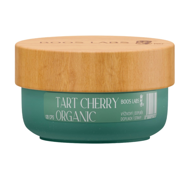 BOOS labs Tart Cherry Organic 120 kapslí