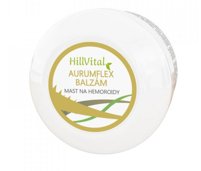 HillVital Aurumflex balzám na hemeroidy, 50ml