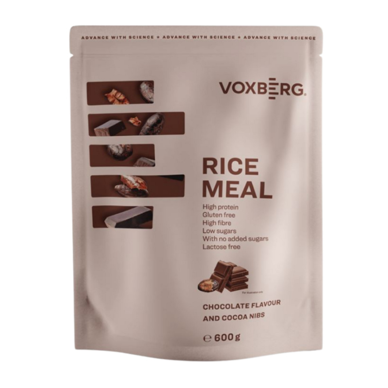 Voxberg Rice Meal 600g - bílá čokoláda, kokos